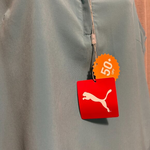 Puma Ladies Sleeveless Golf Top - Size Med - New With Tags - Picture 6 of 10